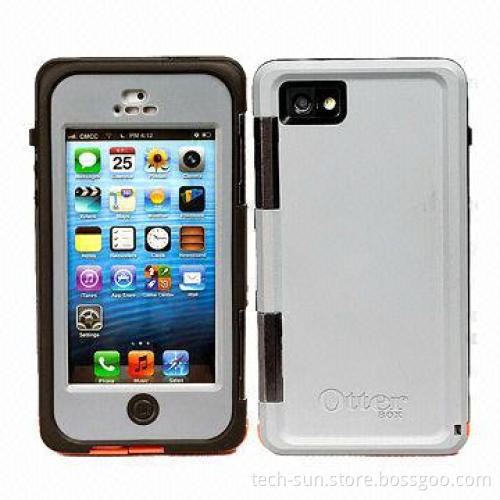 Plastic Case for iPhone 5, with metal Accessories